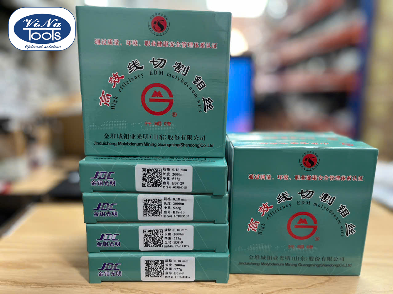 Dây Molypden EDM hiệu suất cao 0,18mm